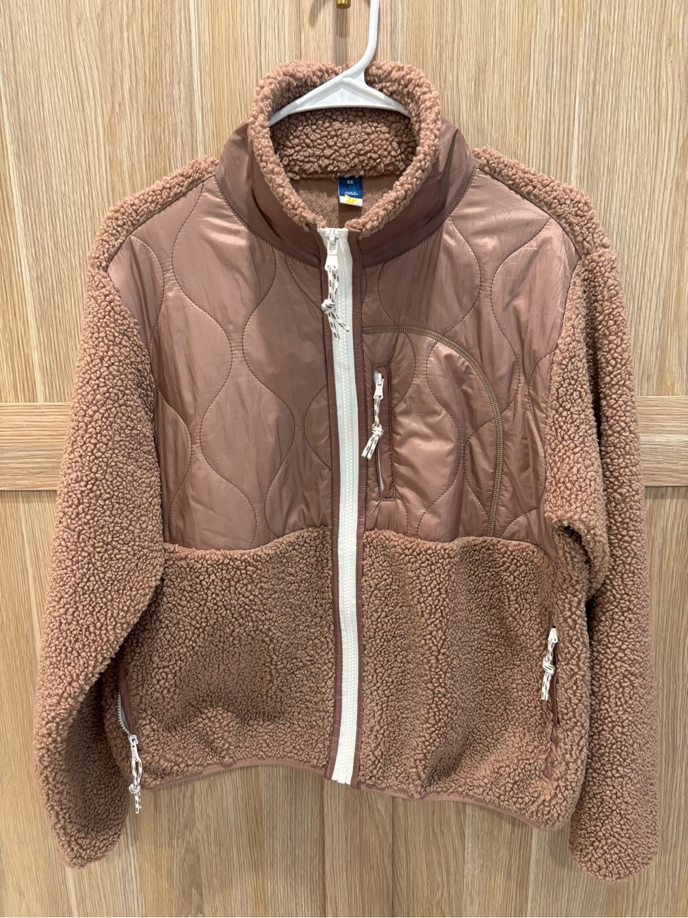Old Navy Quilted Sherpa Jacket